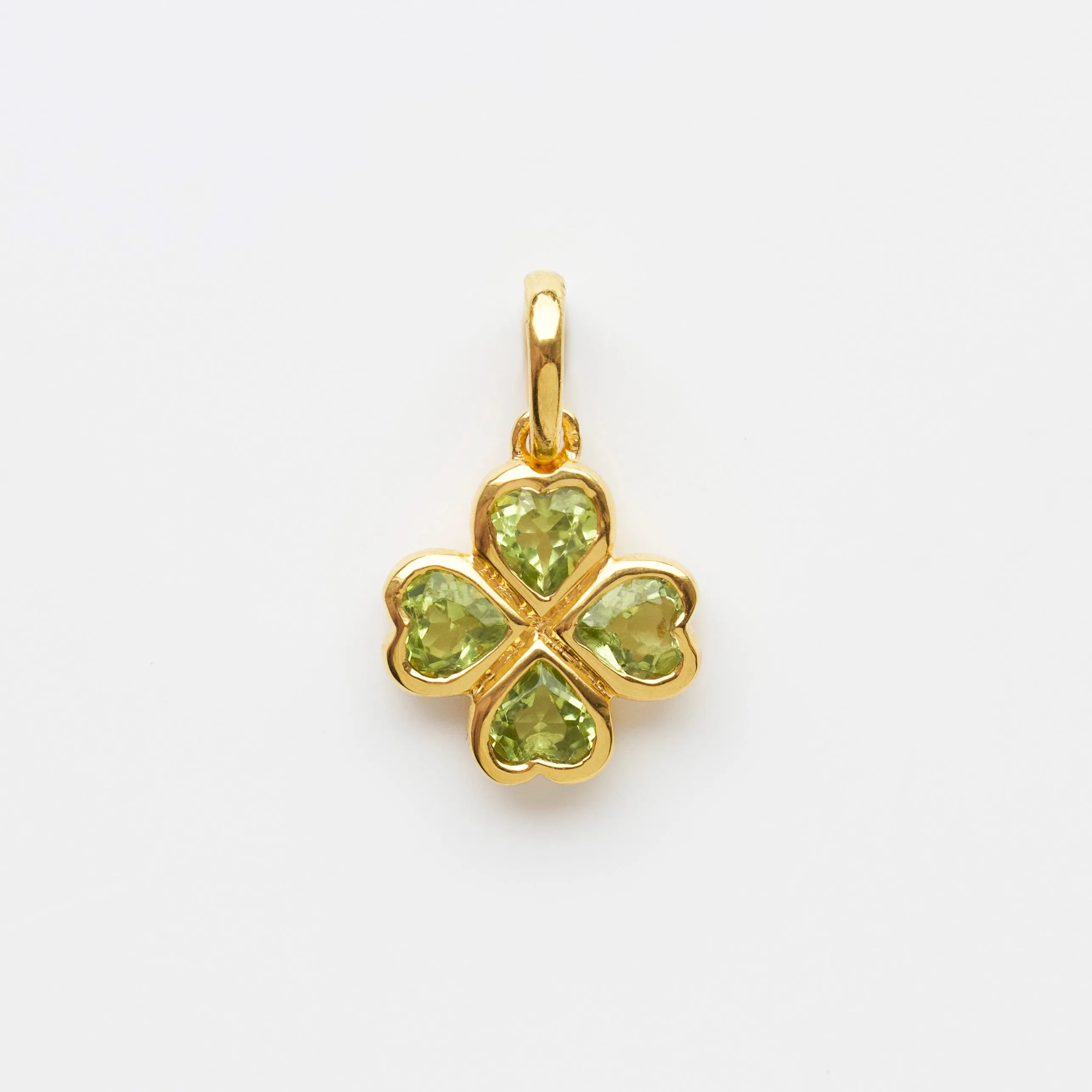 Louise Thompson Lucky Four Leaf Clover Charm