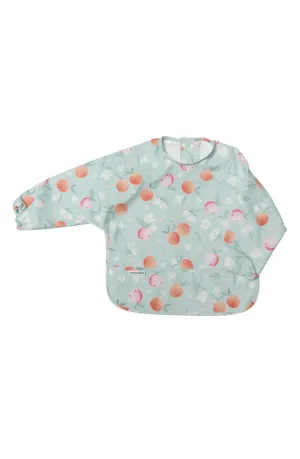 Loulou Lollipop - Long Sleeve Waterproof Bib - Peaches