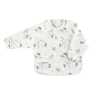 Loulou Lollipop Long Sleeved WP Bib - Hedgehogs