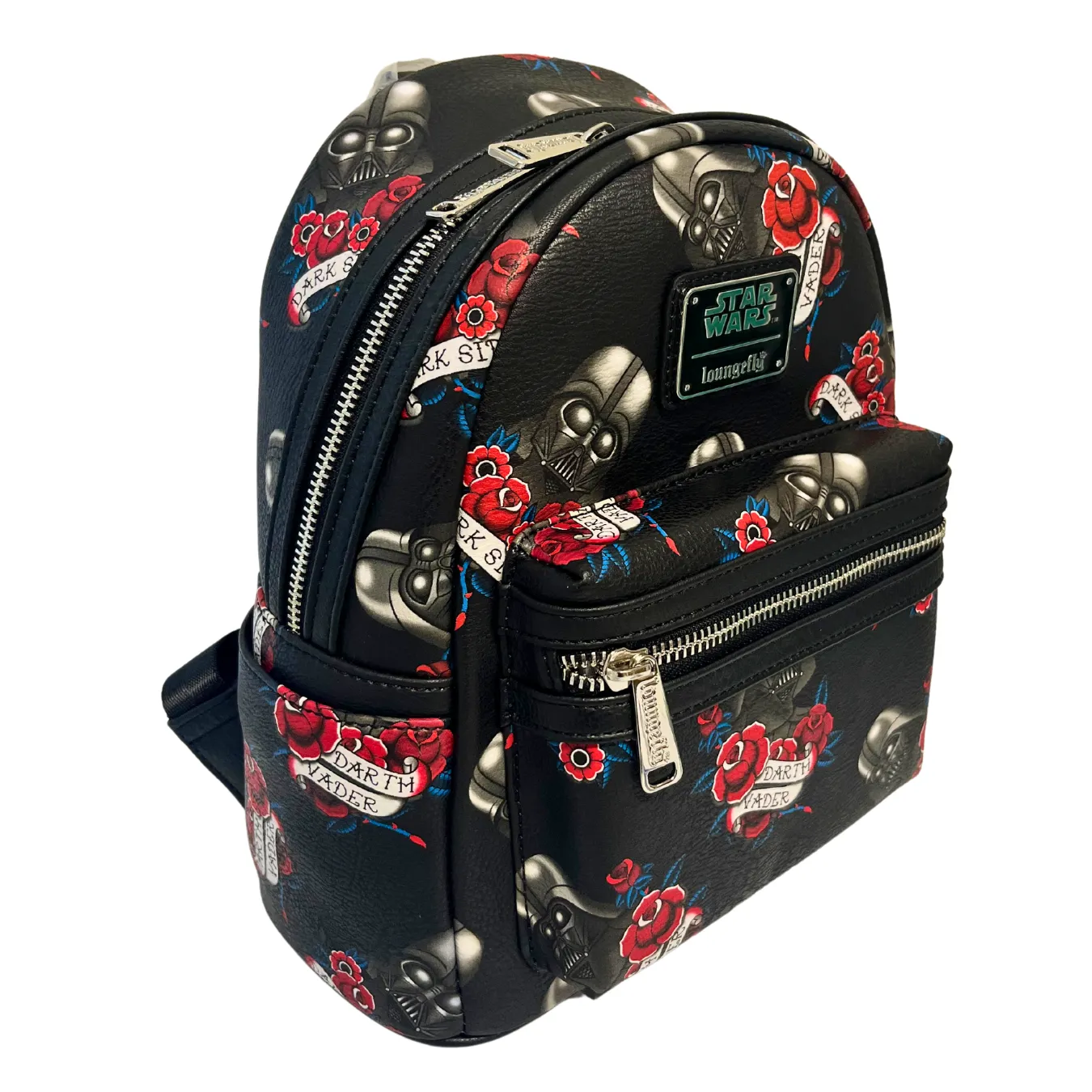 Loungefly Star Wars Darth Vader AOP Tattoo Mini Backpack DEFECTIVES
