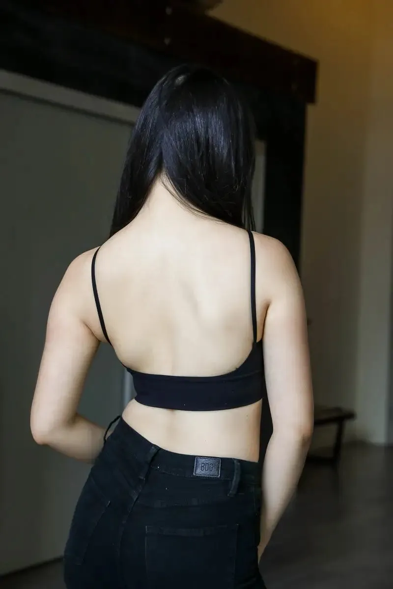 LOW BACK SEAMLESS BRALETTE TOP