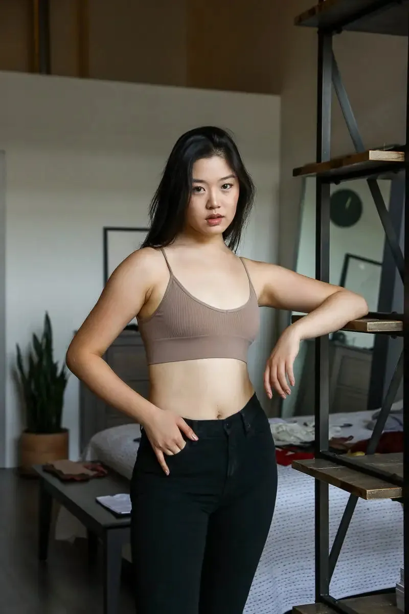 LOW BACK SEAMLESS BRALETTE TOP