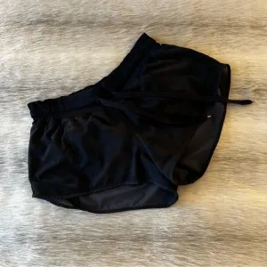 LULULEMON Hotty Hot ShortSavasana Camo Black Drawstring Pocket 4 Mesh Elastic