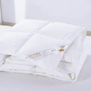 Luxton All Seasons Goose Feather 90 Down & 10 Feather Quilt