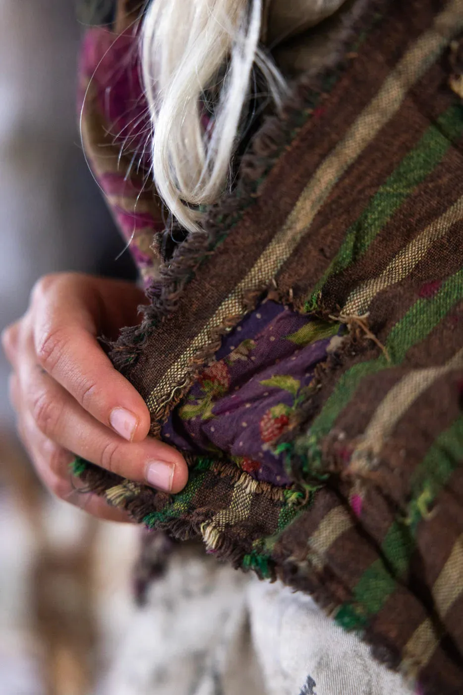 Magnolia Pearl Patchwork Dekker Kimono