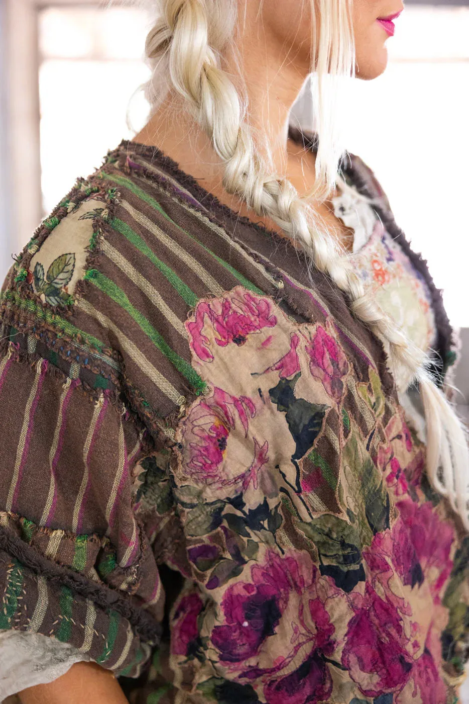 Magnolia Pearl Patchwork Dekker Kimono