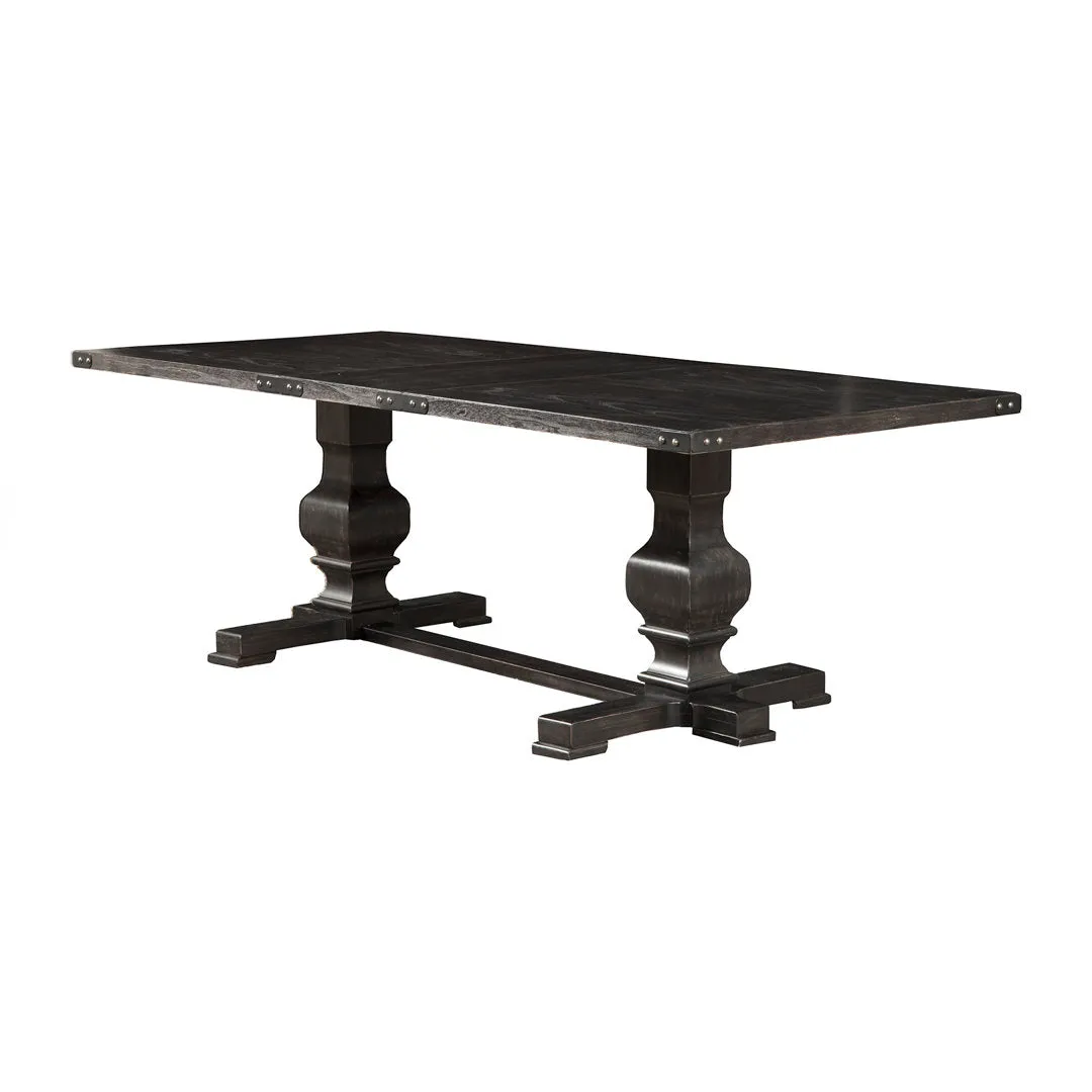 Manchester Dining Table, Vintage Black Darby Home Co
