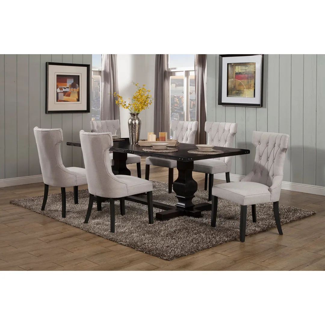 Manchester Dining Table, Vintage Black Darby Home Co