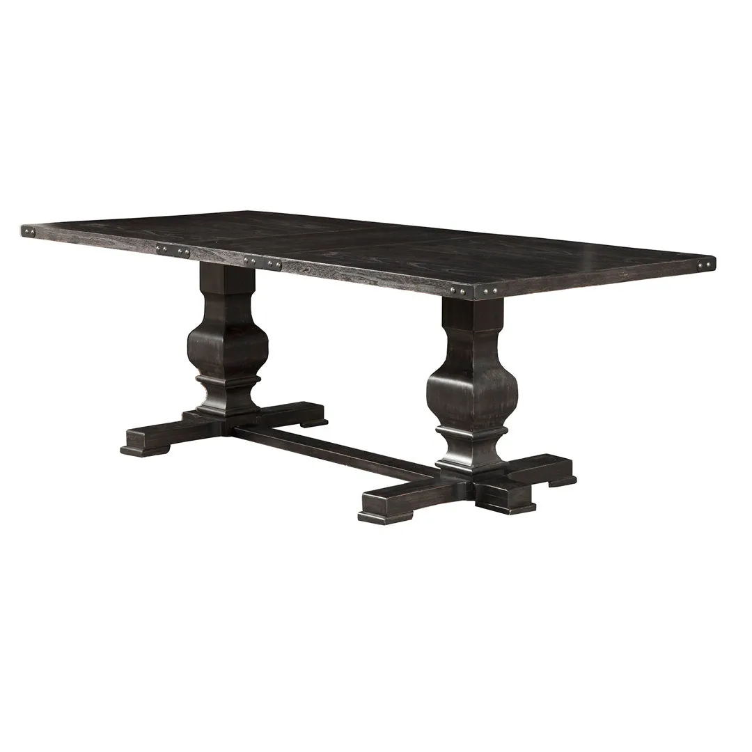 Manchester Dining Table, Vintage Black Darby Home Co