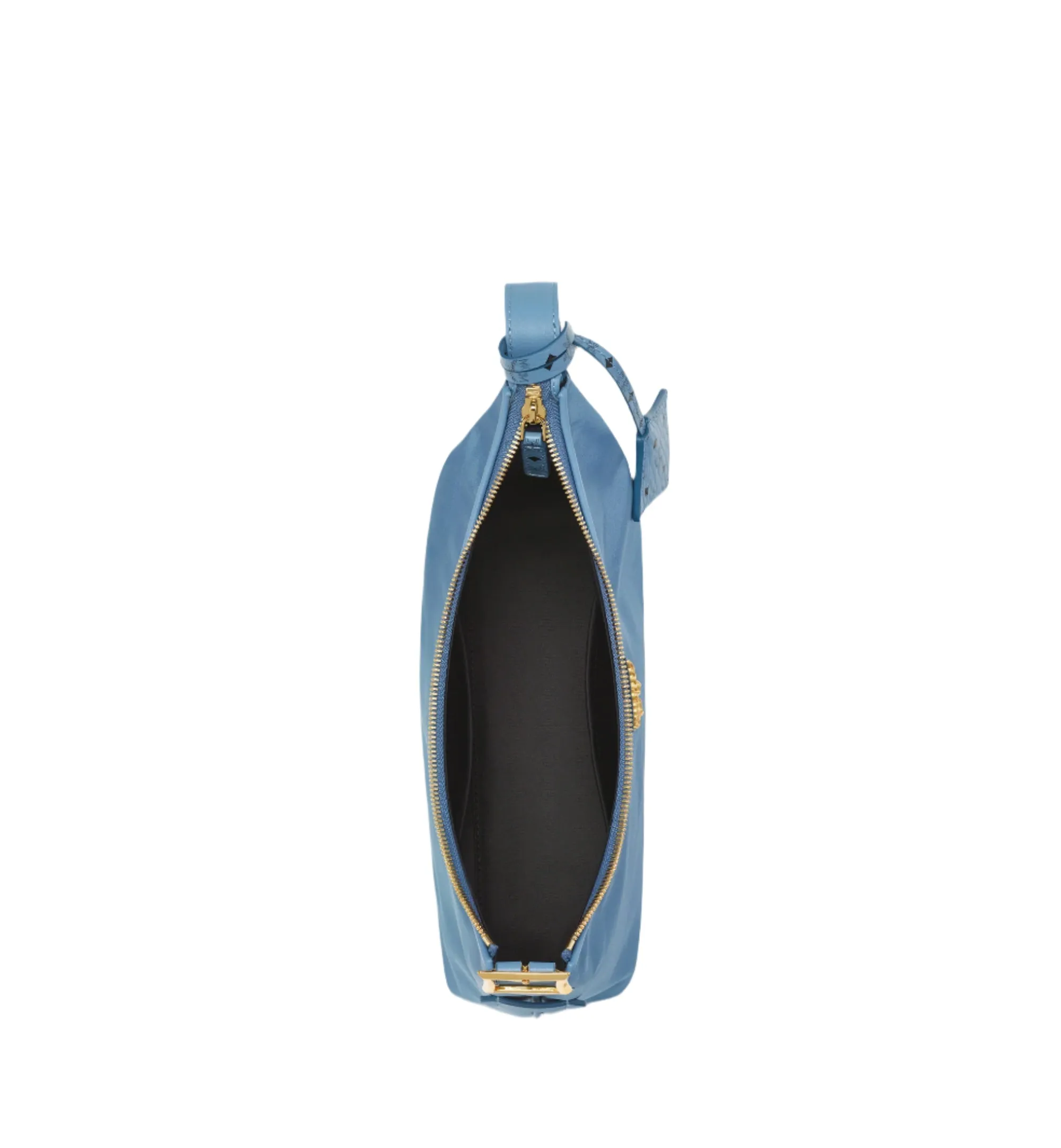 MCM Women's Aren Hobo in Recycled Nylon and Monogram Print Leather
