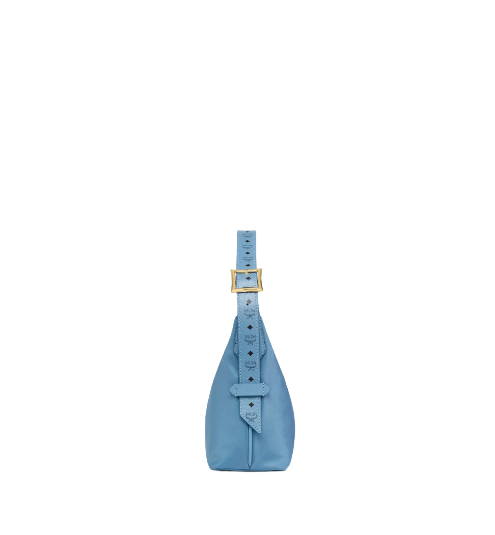 MCM Women's Aren Hobo in Recycled Nylon and Monogram Print Leather