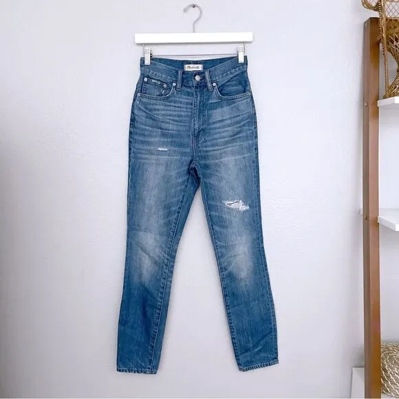 Medium Blue Wash Skinny Jeans