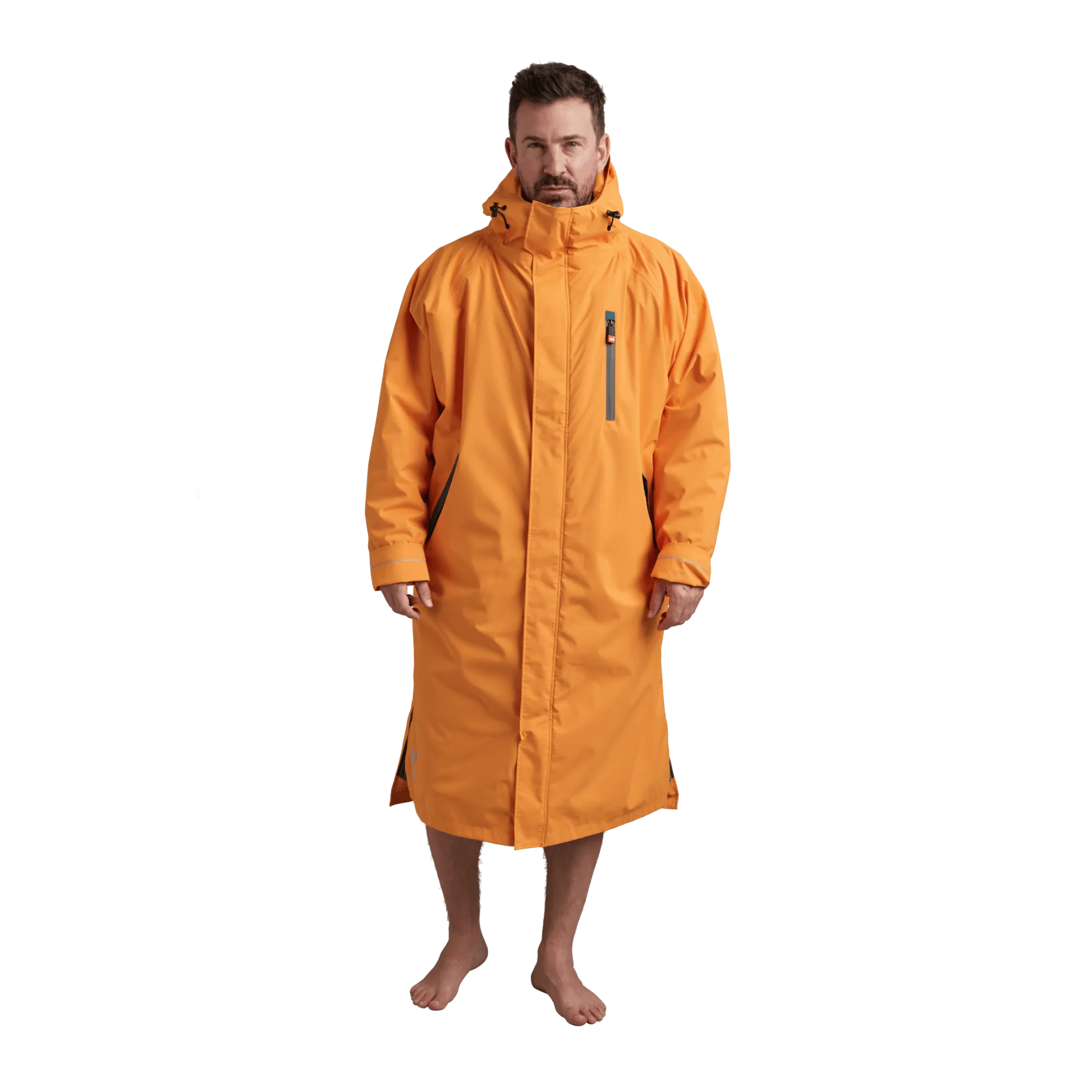 Men's Long Sleeve Waterproof Dry Changing Robe Alter Evo - Bitter Orange