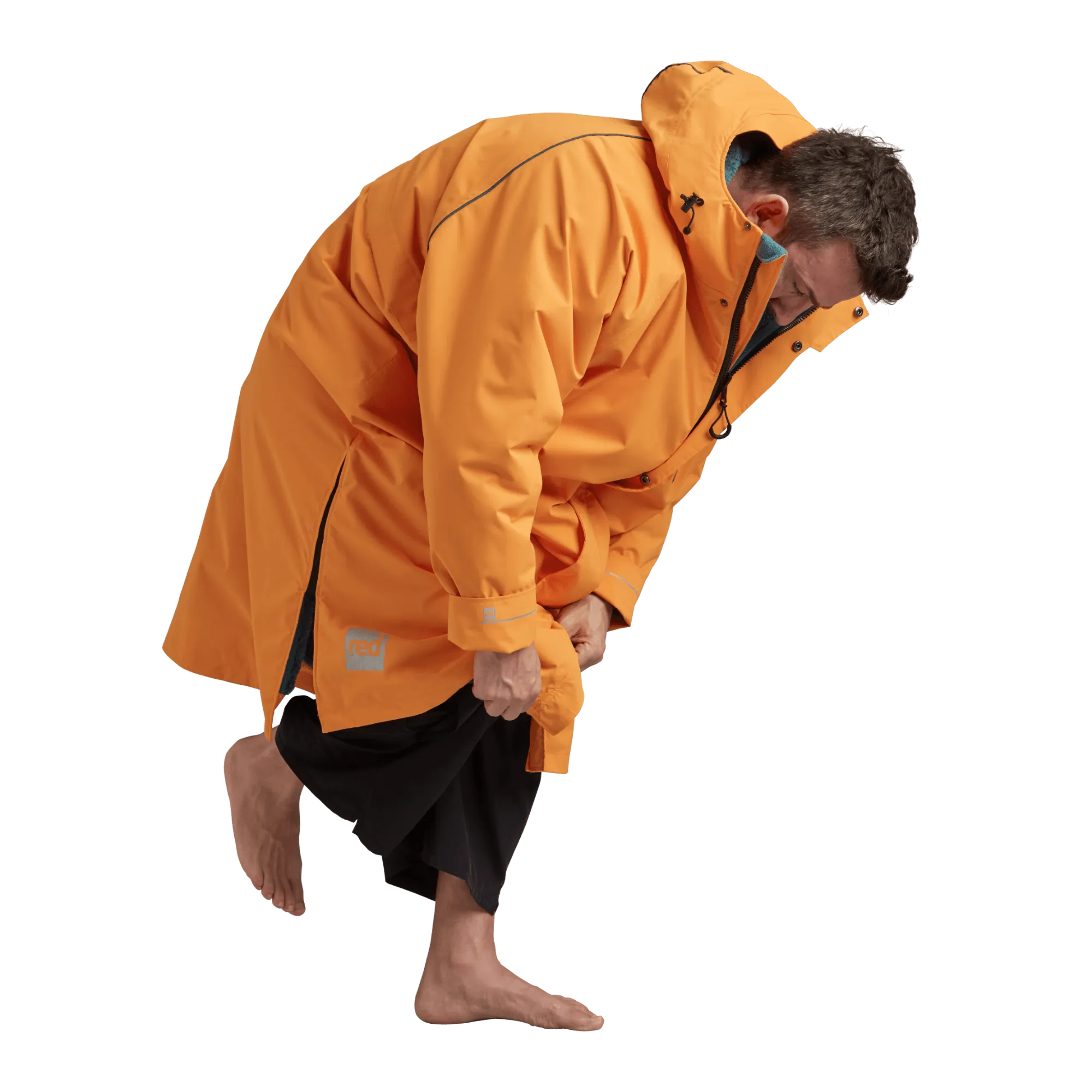 Men's Long Sleeve Waterproof Dry Changing Robe Alter Evo - Bitter Orange