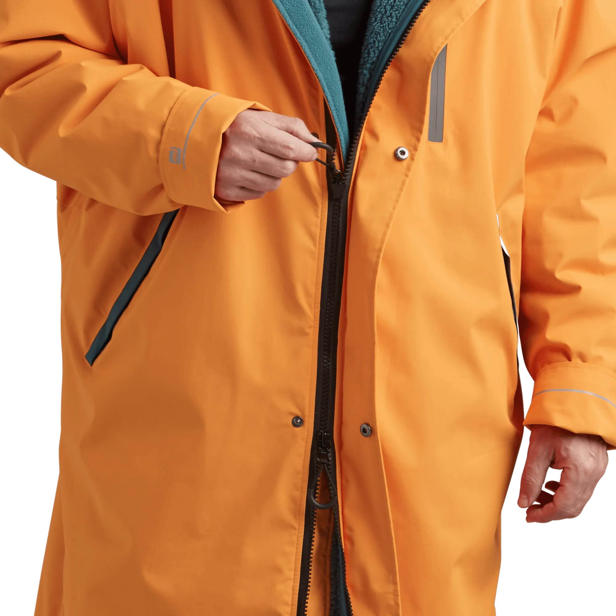 Men's Long Sleeve Waterproof Dry Changing Robe Alter Evo - Bitter Orange