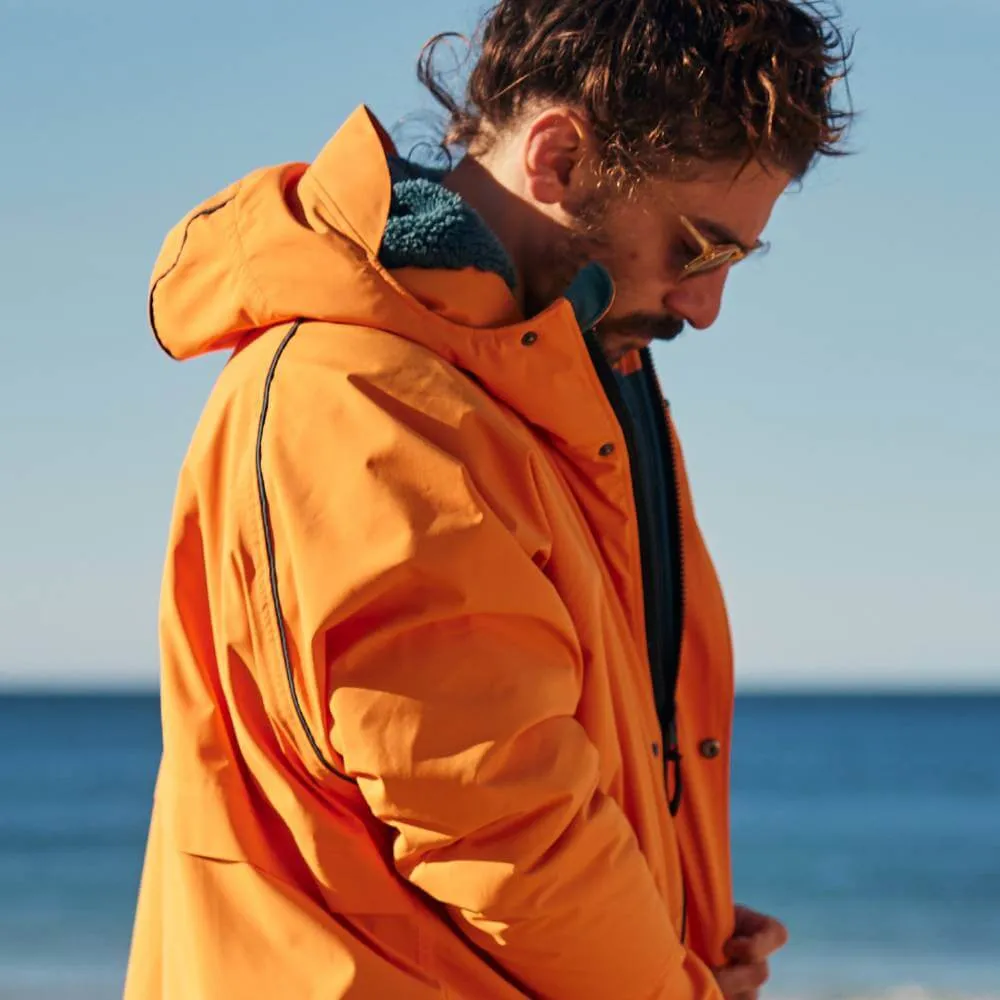 Men's Long Sleeve Waterproof Dry Changing Robe Alter Evo - Bitter Orange