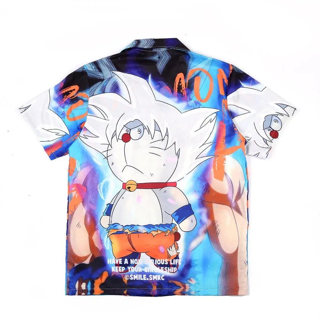 Men's Notorious Animated Designed Aloha Shirt