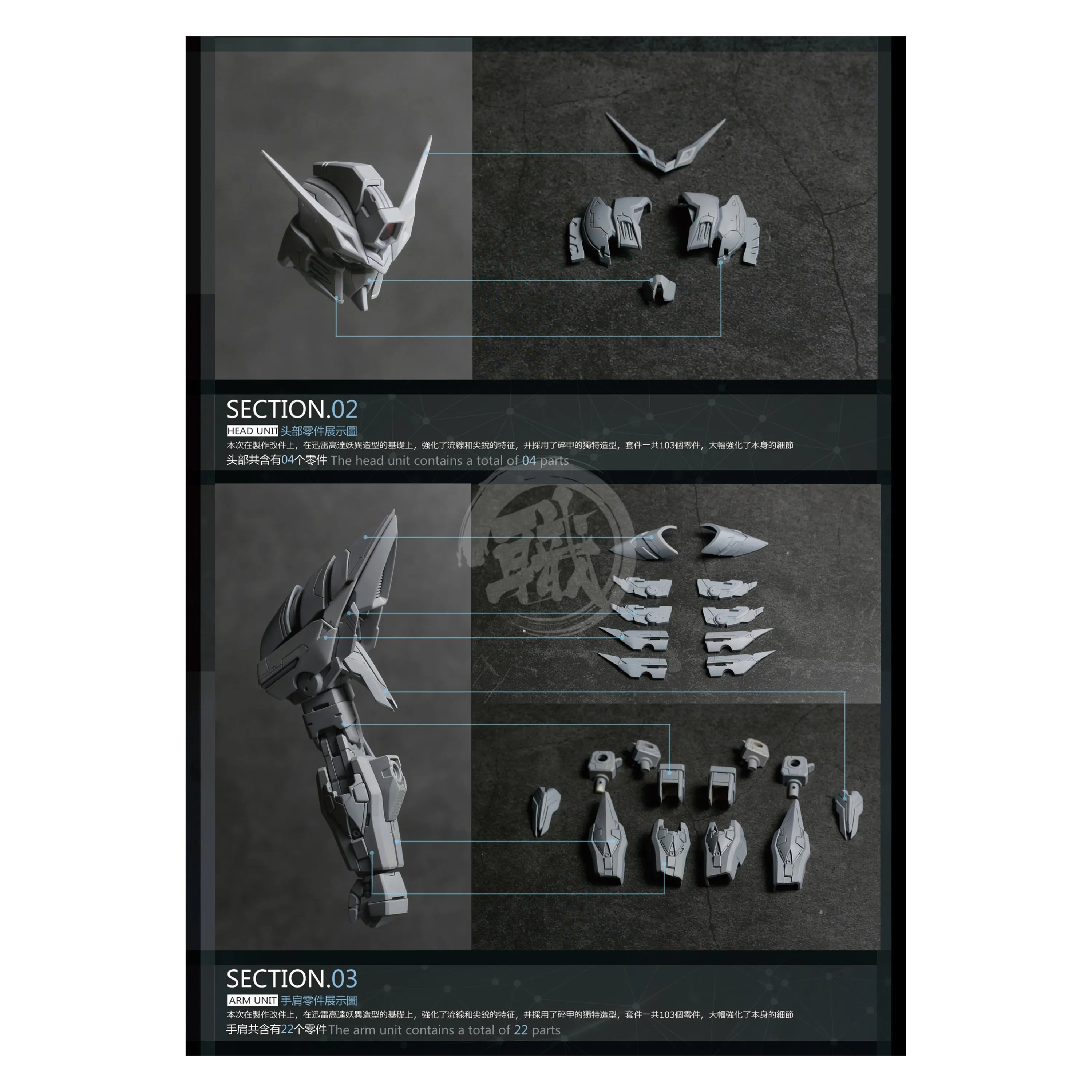 MG Blitz Resin Conversion Kit