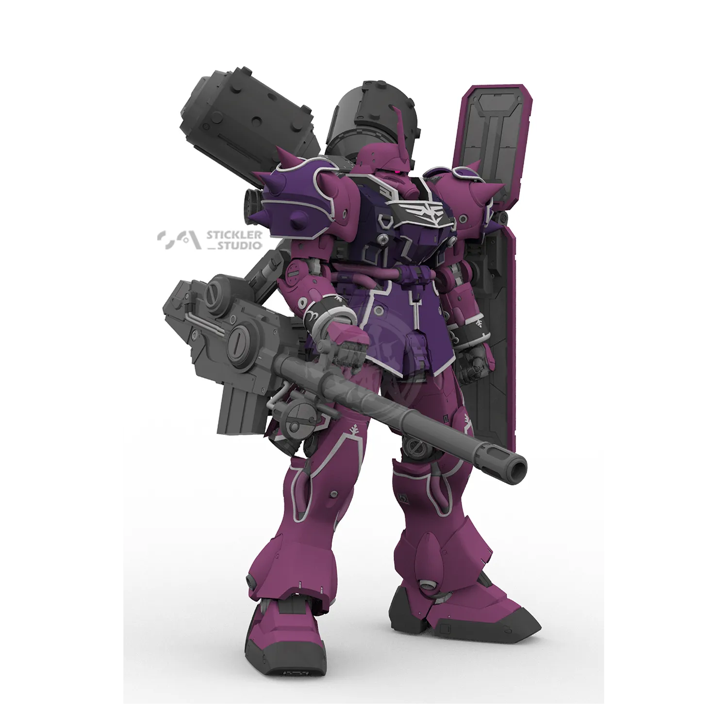 MG Geara Zulu [Angelo Sauper Custom] Resin Conversion Kit