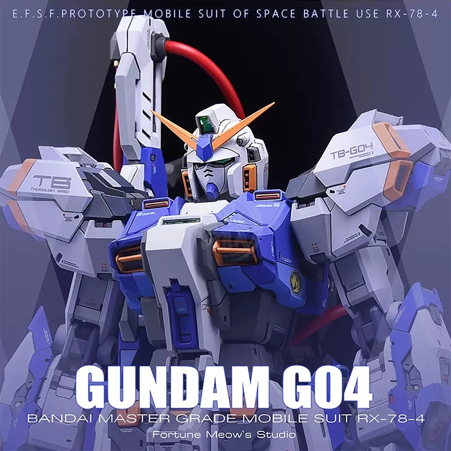 MG RX-78-4 Gundam Unit 4 ["G04"] Resin Conversion Kit [Preorder Q1 2025]