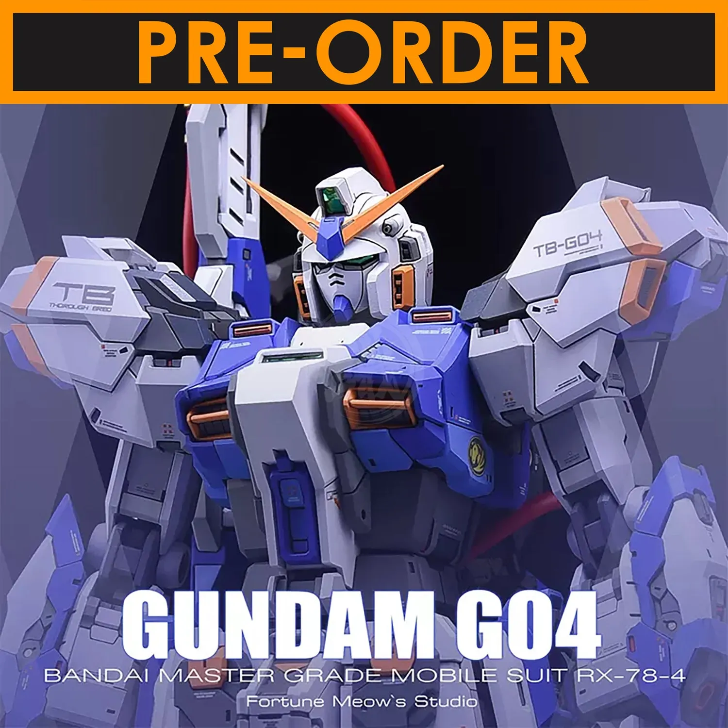 MG RX-78-4 Gundam Unit 4 ["G04"] Resin Conversion Kit [Preorder Q1 2025]