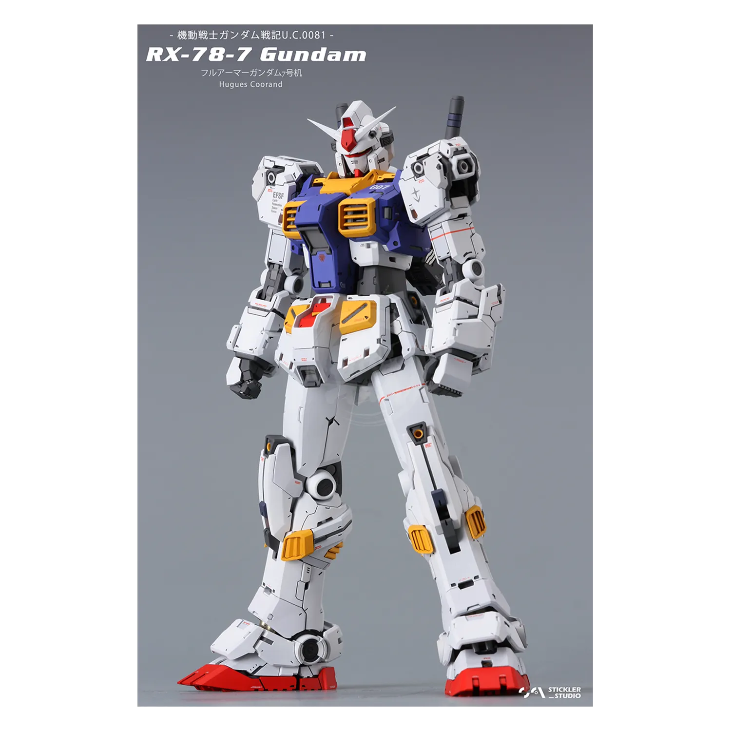 MG RX-78-7 7th Gundam Resin Conversion Kit