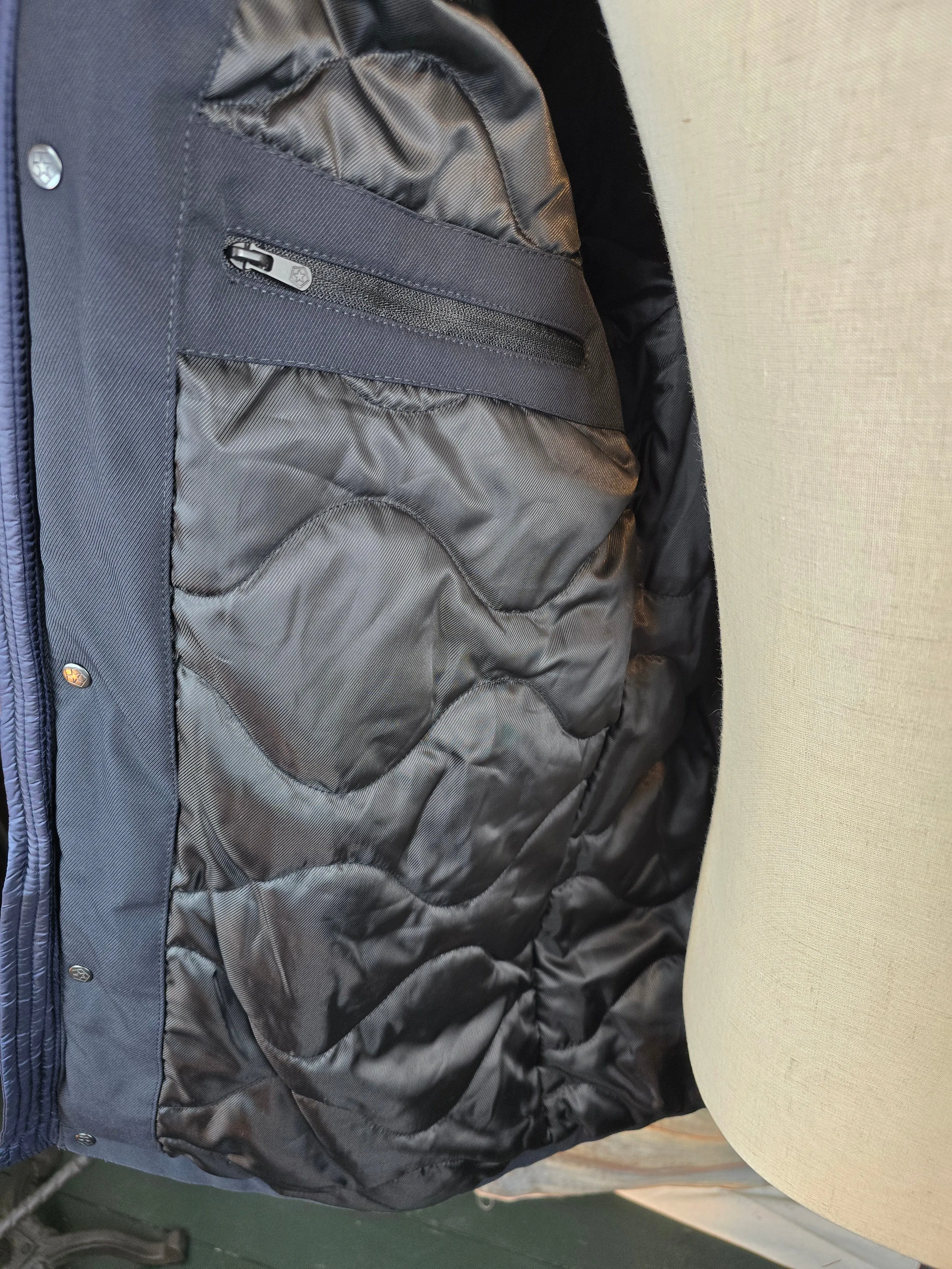 Milestone Midnight Navy Waterproof Coat