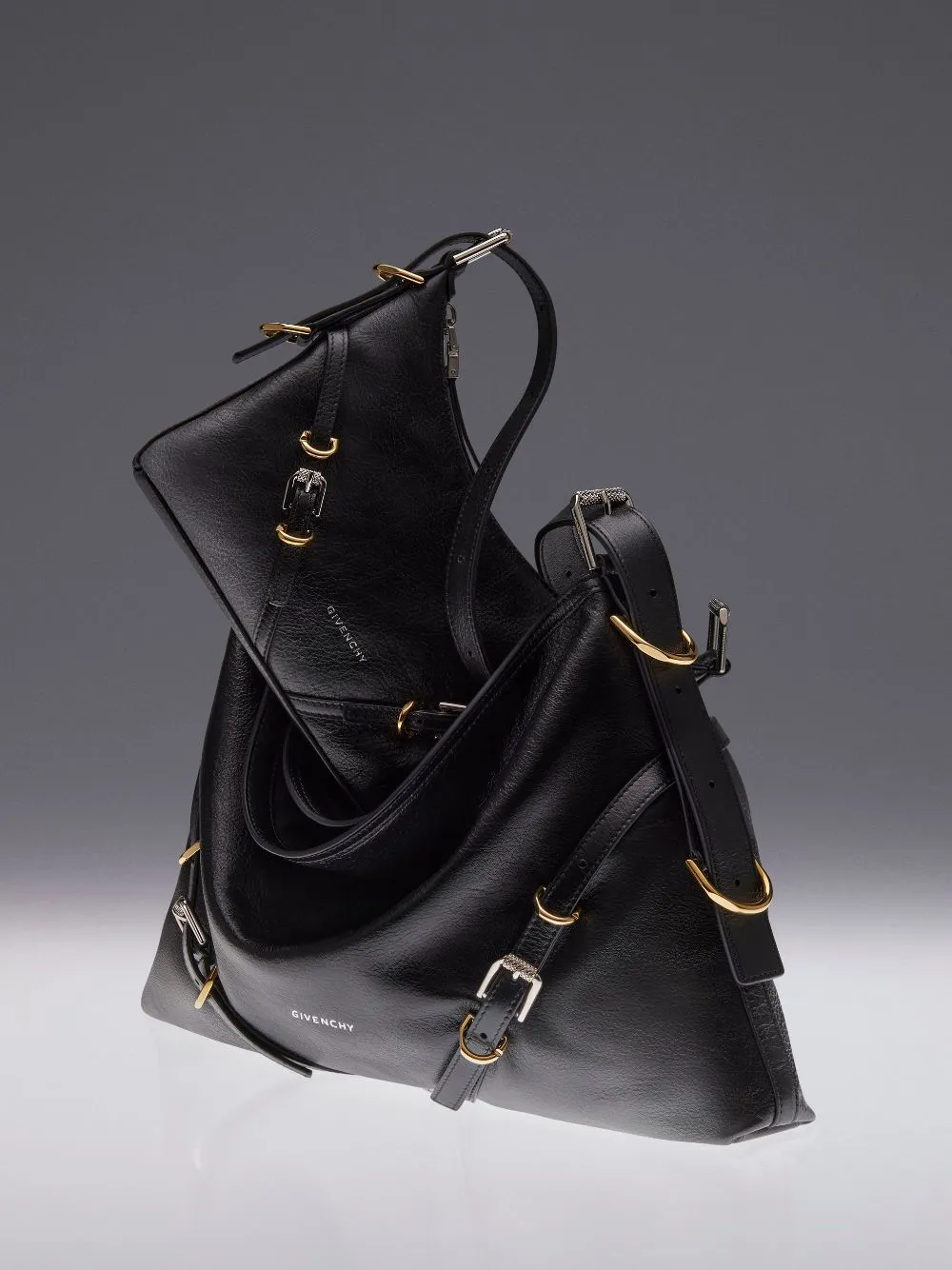 Mini Voyou Bag In Leather