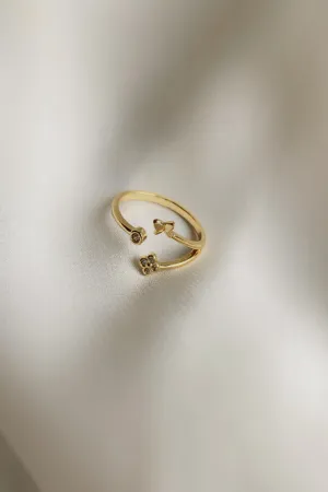 Minimalist Butterfly Ring