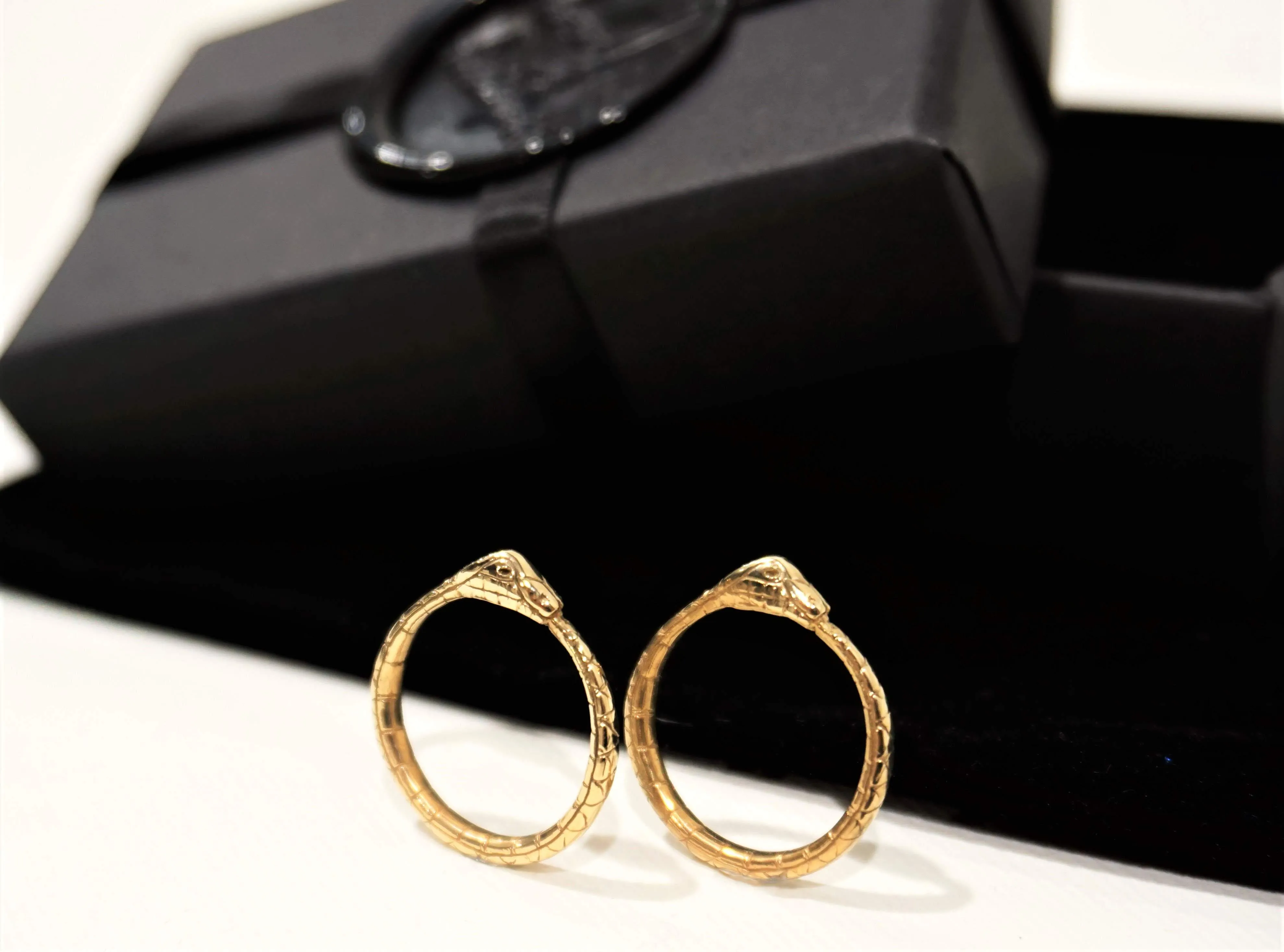 Minimalist Ouroboros Ring