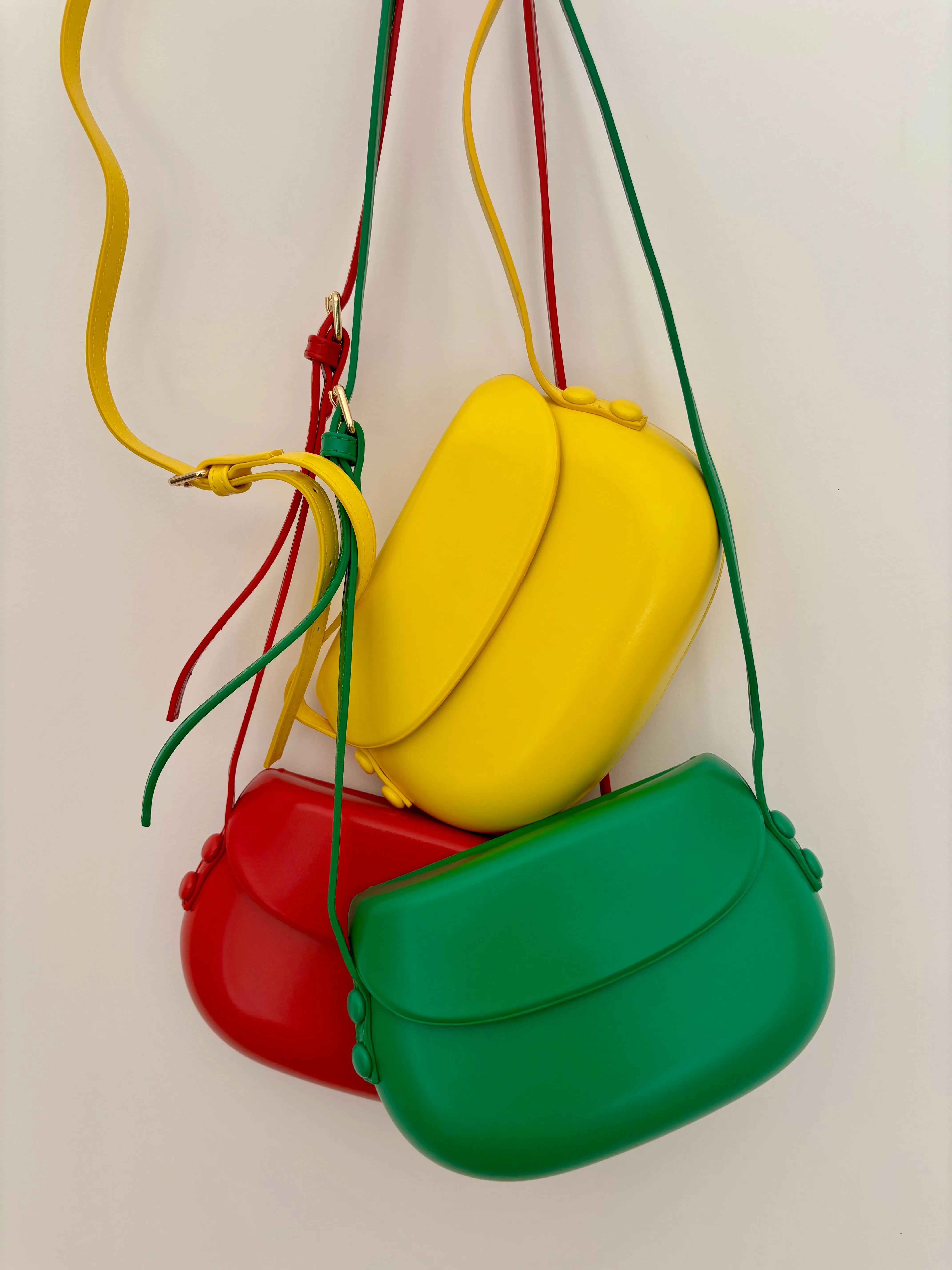 MISS MOSS: HEPWORTH X/BODY BAG - GREEN