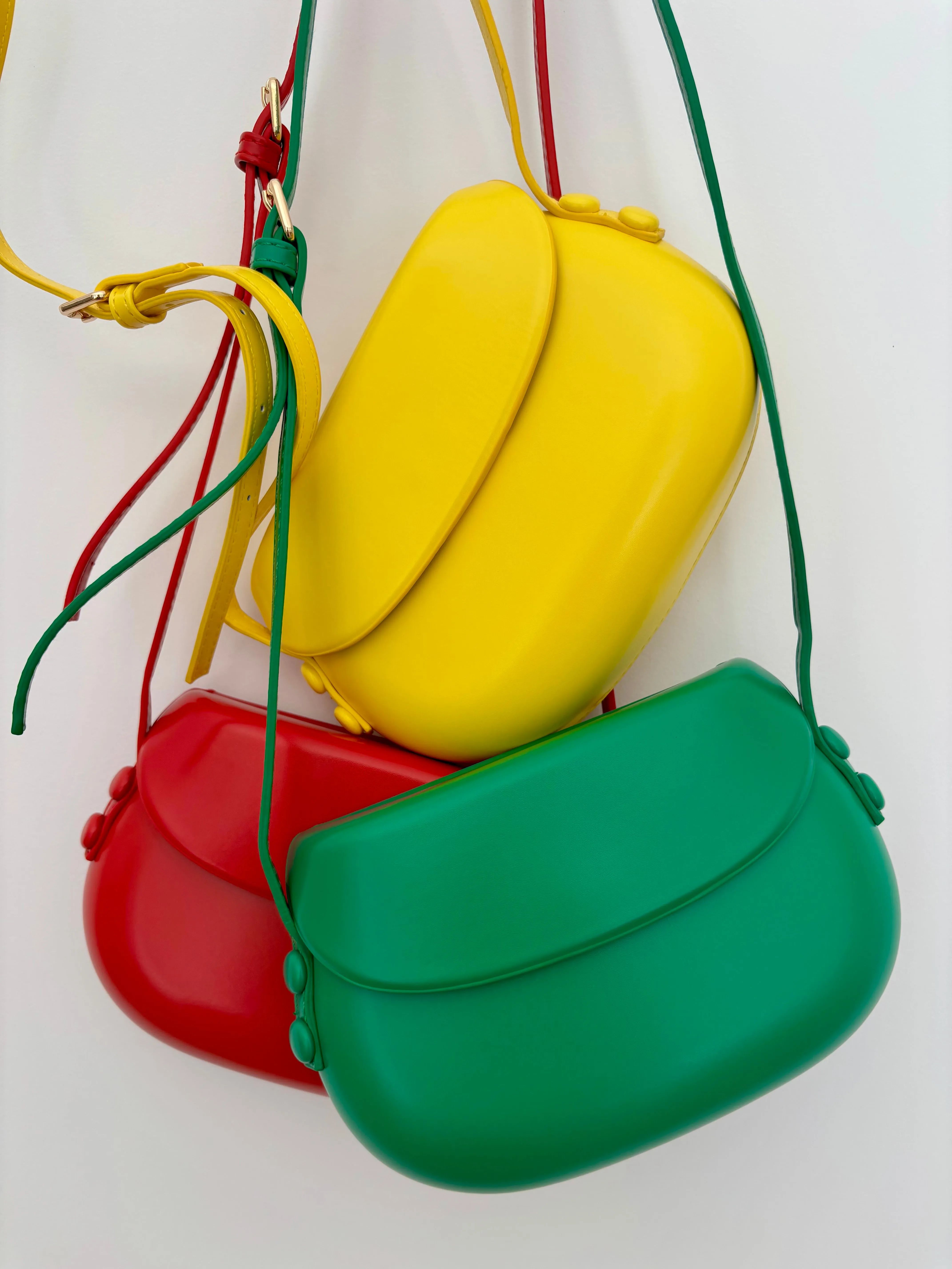 MISS MOSS: HEPWORTH X/BODY BAG - GREEN