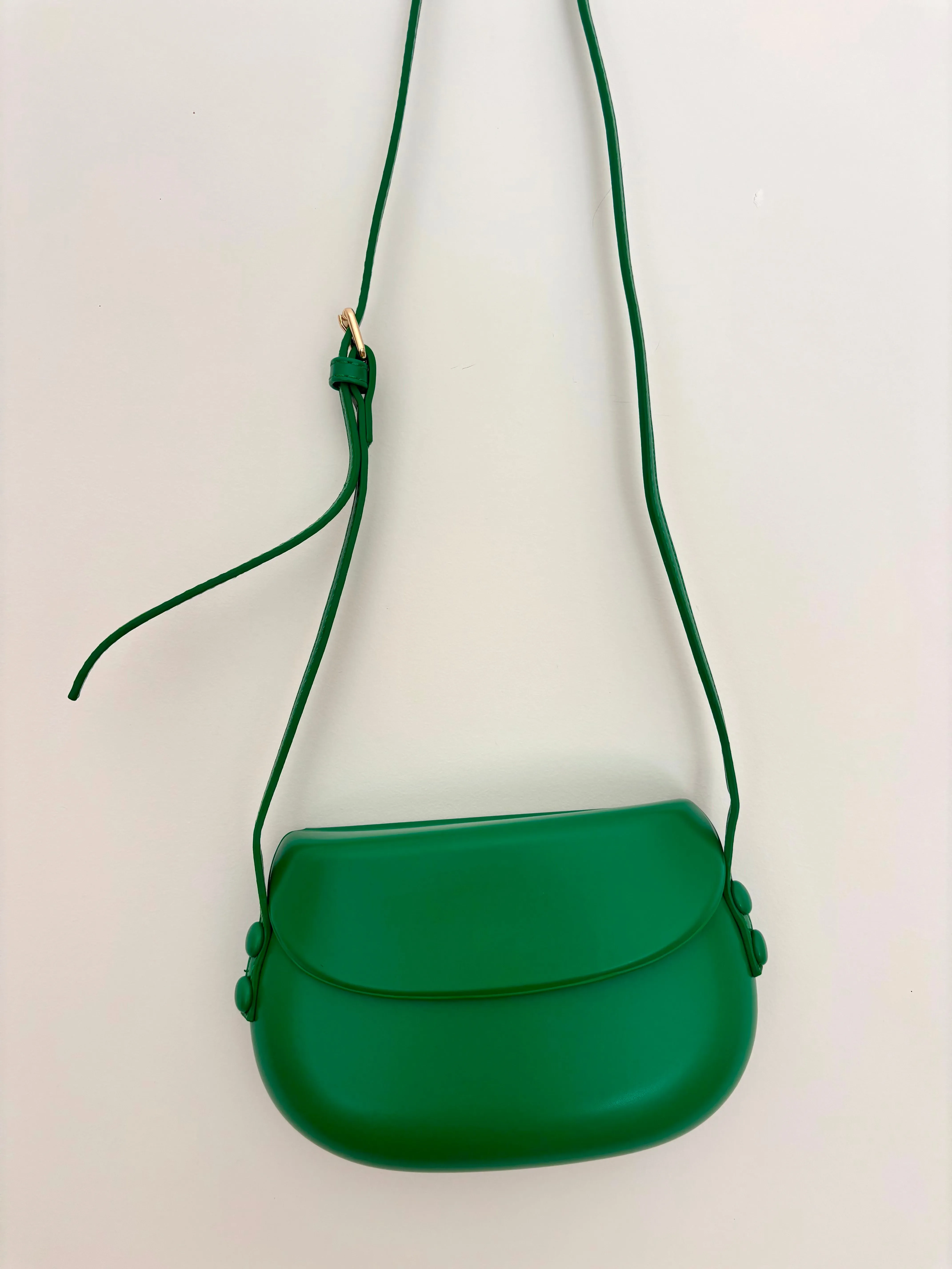 MISS MOSS: HEPWORTH X/BODY BAG - GREEN
