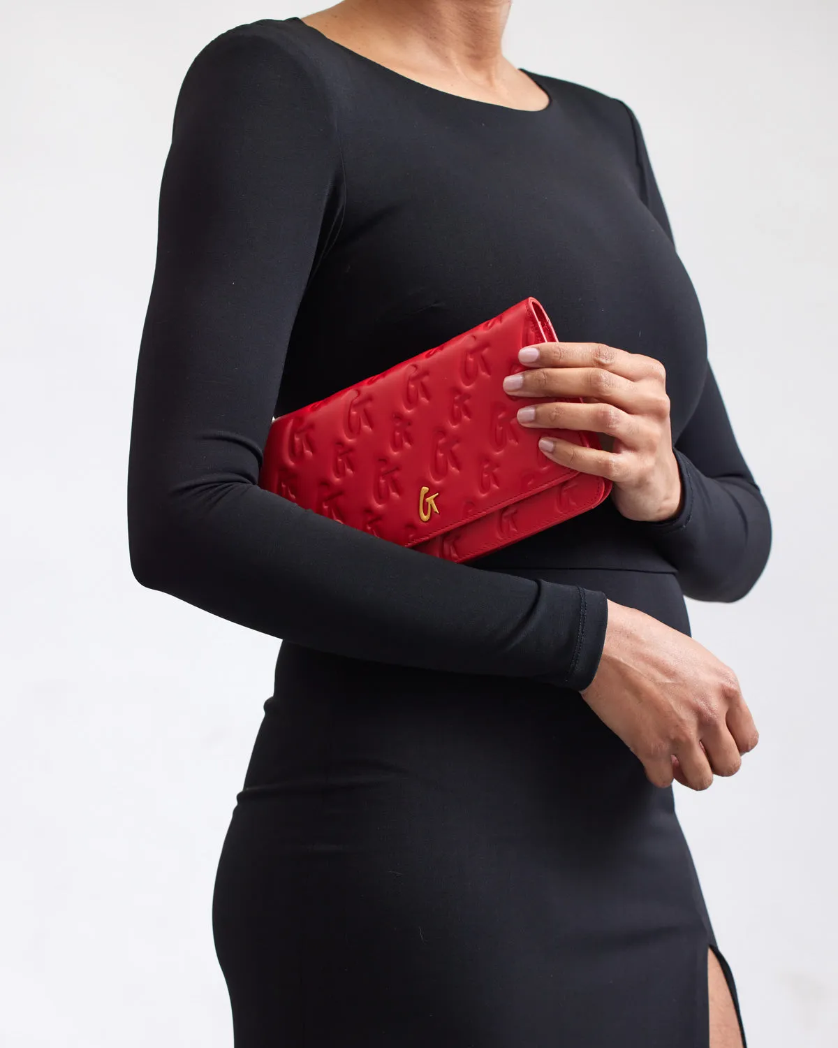 MONOGRAM GOLD WOC - RED