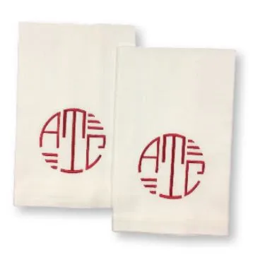 Monogrammed Kitchen Towels (Set of 2)