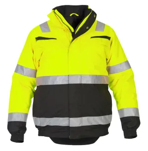 MORPETH MULTI CVC WATERPROOF HIGH VISIBILITY FIXED LINING PILOT JACKET