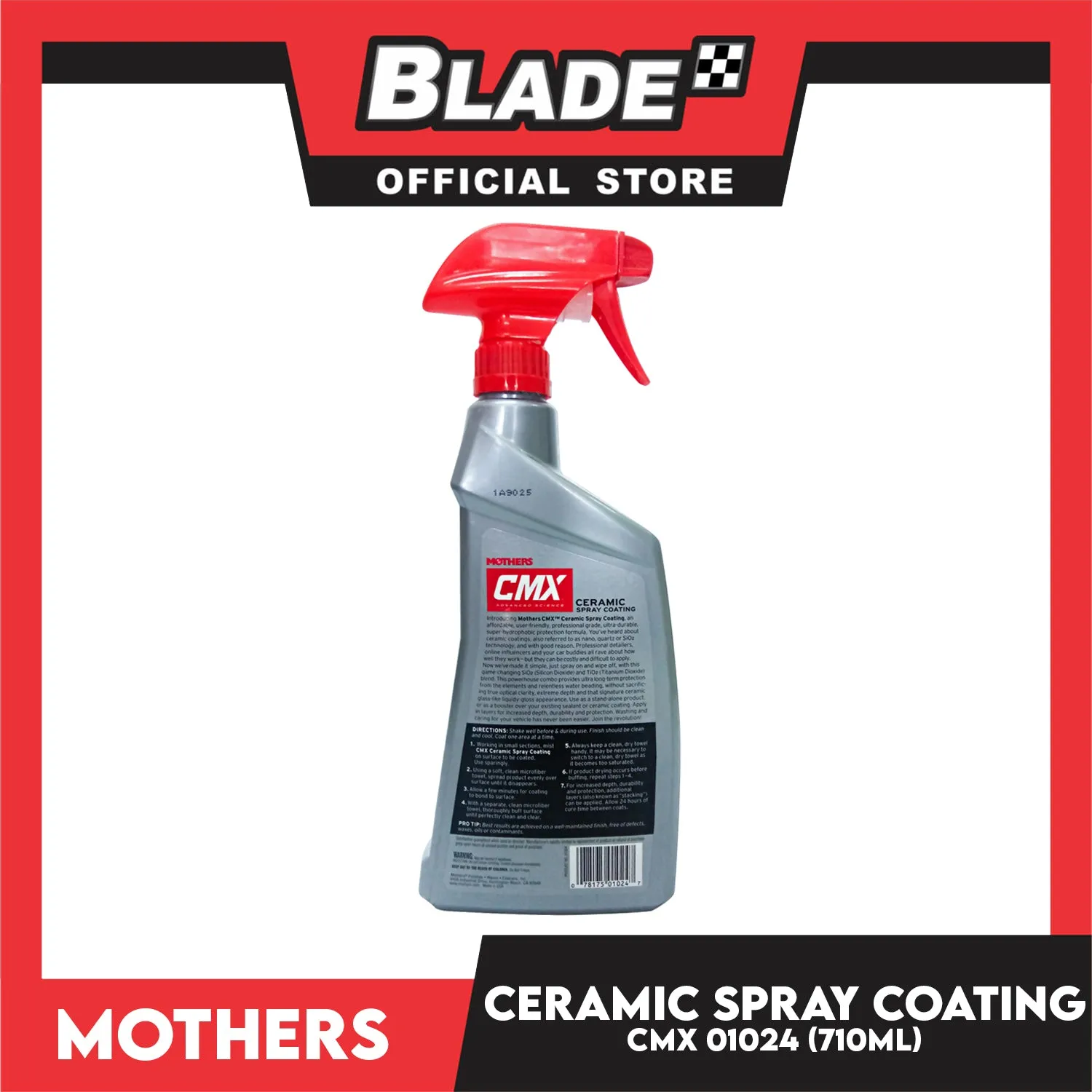 Mothers CMX Ceramic Spray Coating 01024 710mL