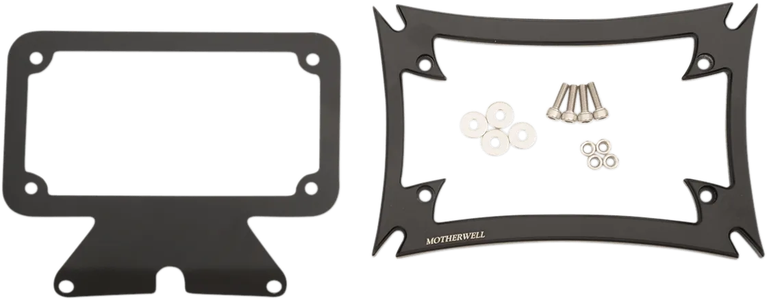 Motherwell DC-862-CH Maltese License Plate Frame - Chrome
