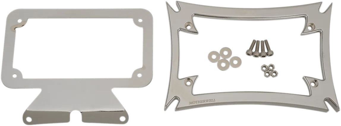 Motherwell DC-862-GB Maltese License Plate Frame - Gloss black