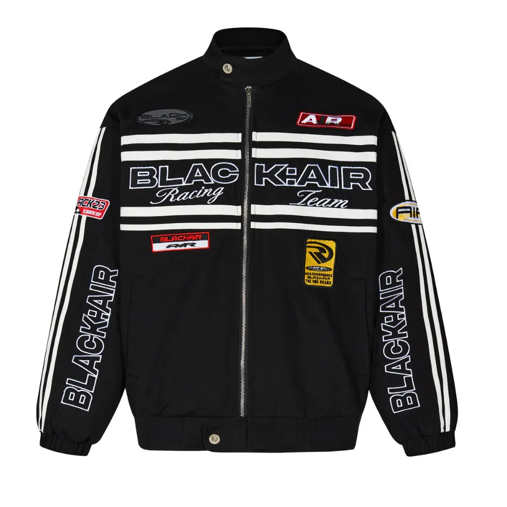 Motorcycle Style high street stand-up Jacket