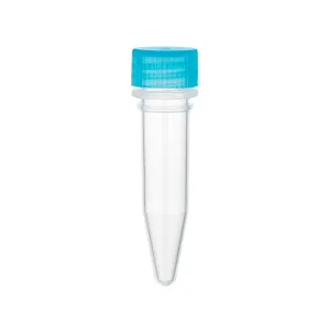 MTC Bio C3205-C ClearSeal Screw Cap Microcentrifuge Tubes, 0.5mL (10.2 x 36.5mm), sterile, w/ O-ring, 1000/cs