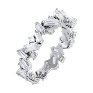 Multi-Shape Baguette Ring