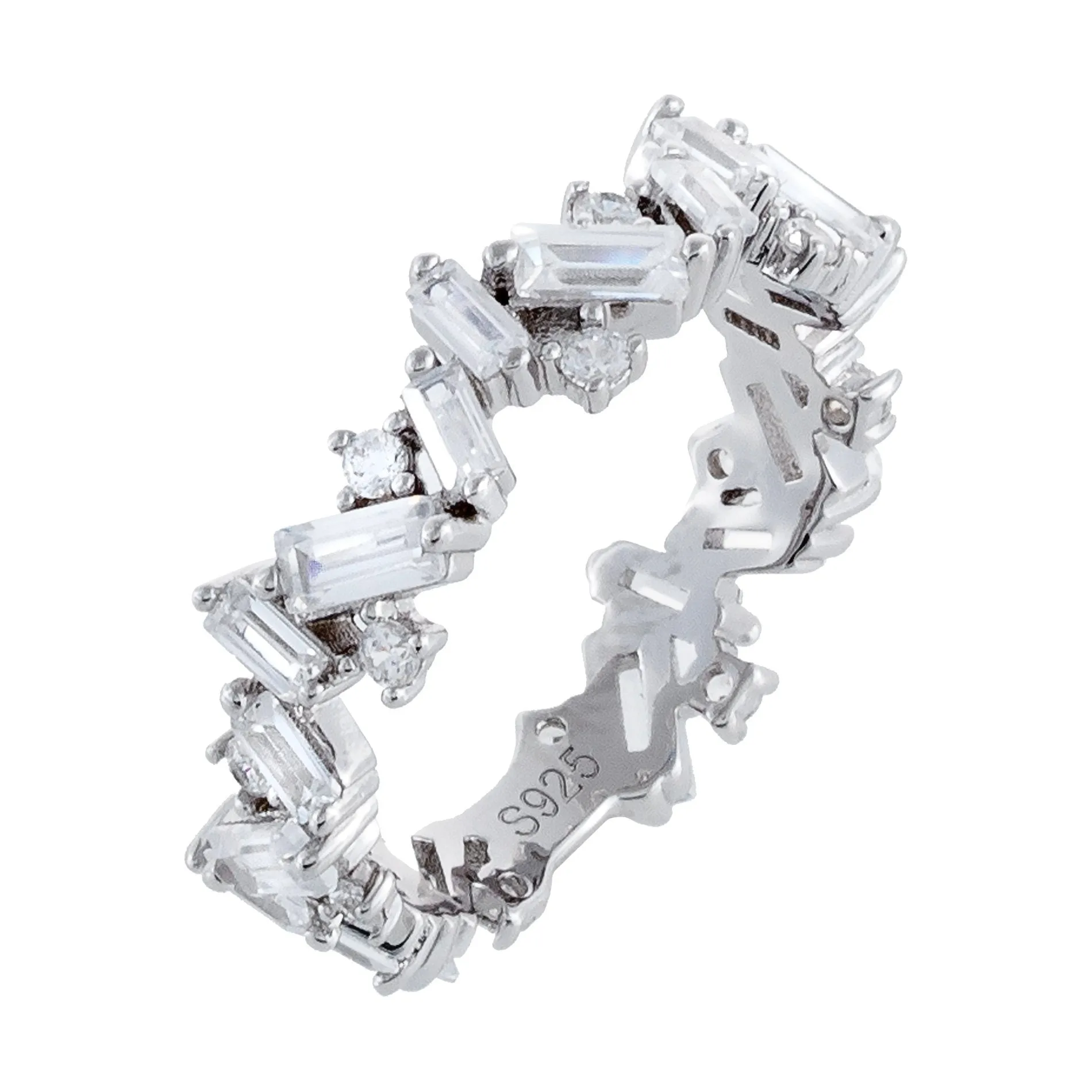 Multi-Shape Baguette Ring