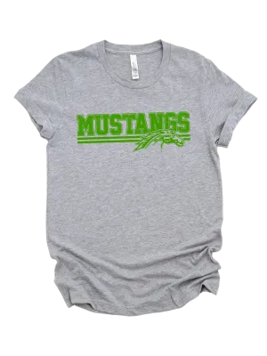 Mustangs Distressed Style