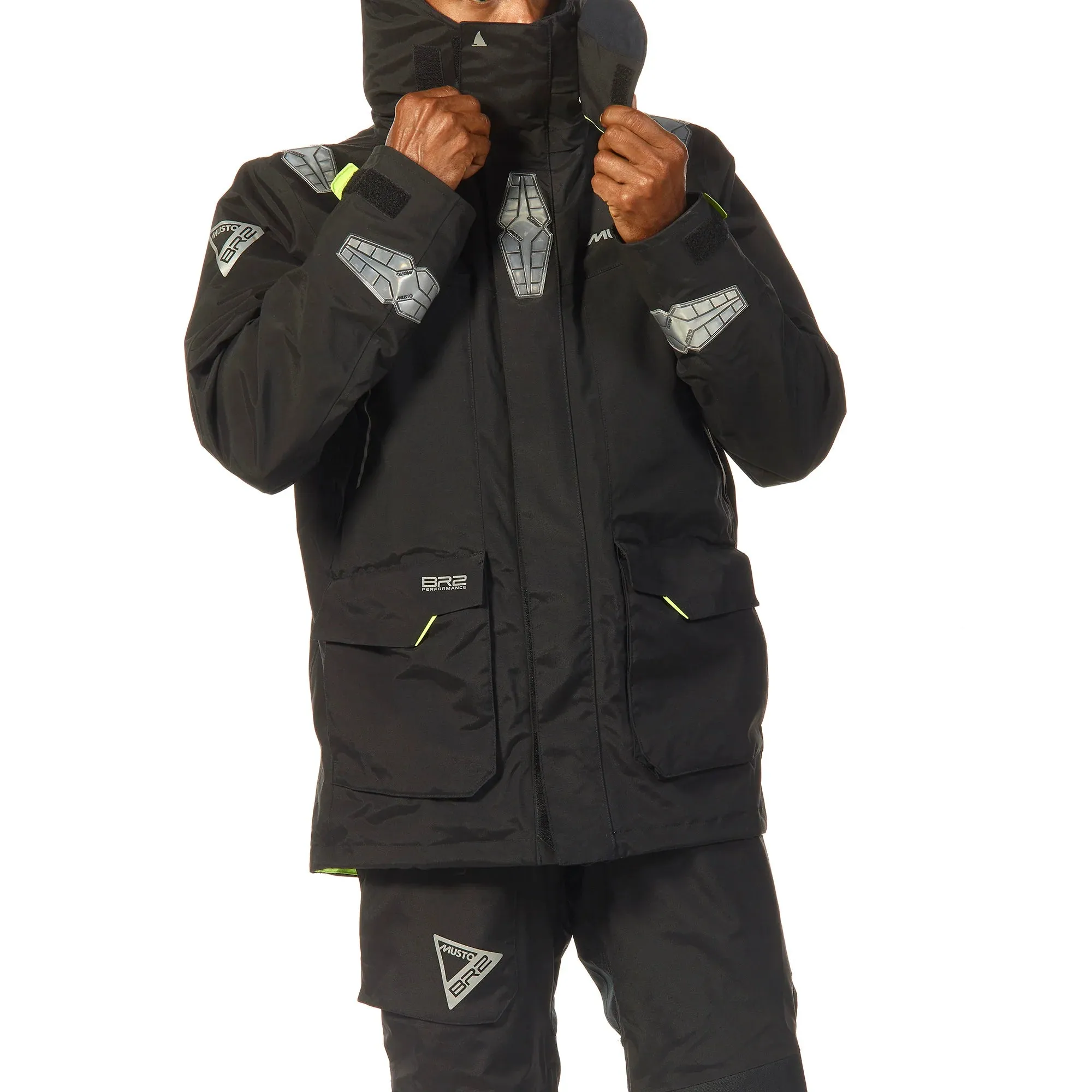 MUSTO MENS BR2 OFFSHORE JACKET 2.0 BLACK