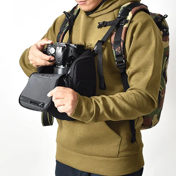 Mystery Ranch DSLR Chest Rig Camera Carry Bag - Black