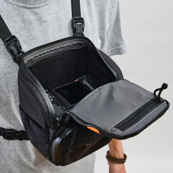 Mystery Ranch DSLR Chest Rig Camera Carry Bag - Black