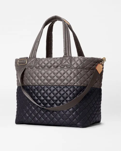 MZ Wallace - Large Metro Tote Deluxe - Black/Magnet