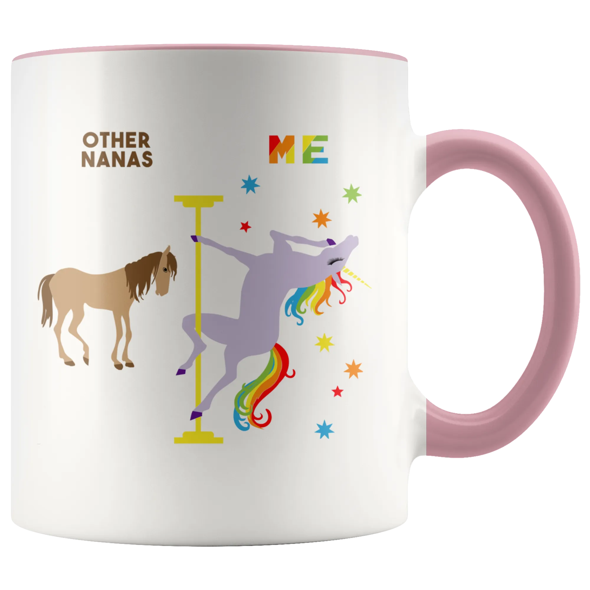 Nana Gift for Nana Mug Christmas Gift for Grandma Gift for Grandma Gift for Grandmother Gift Grandma Coffee Cup Pole Dancing Unicorn