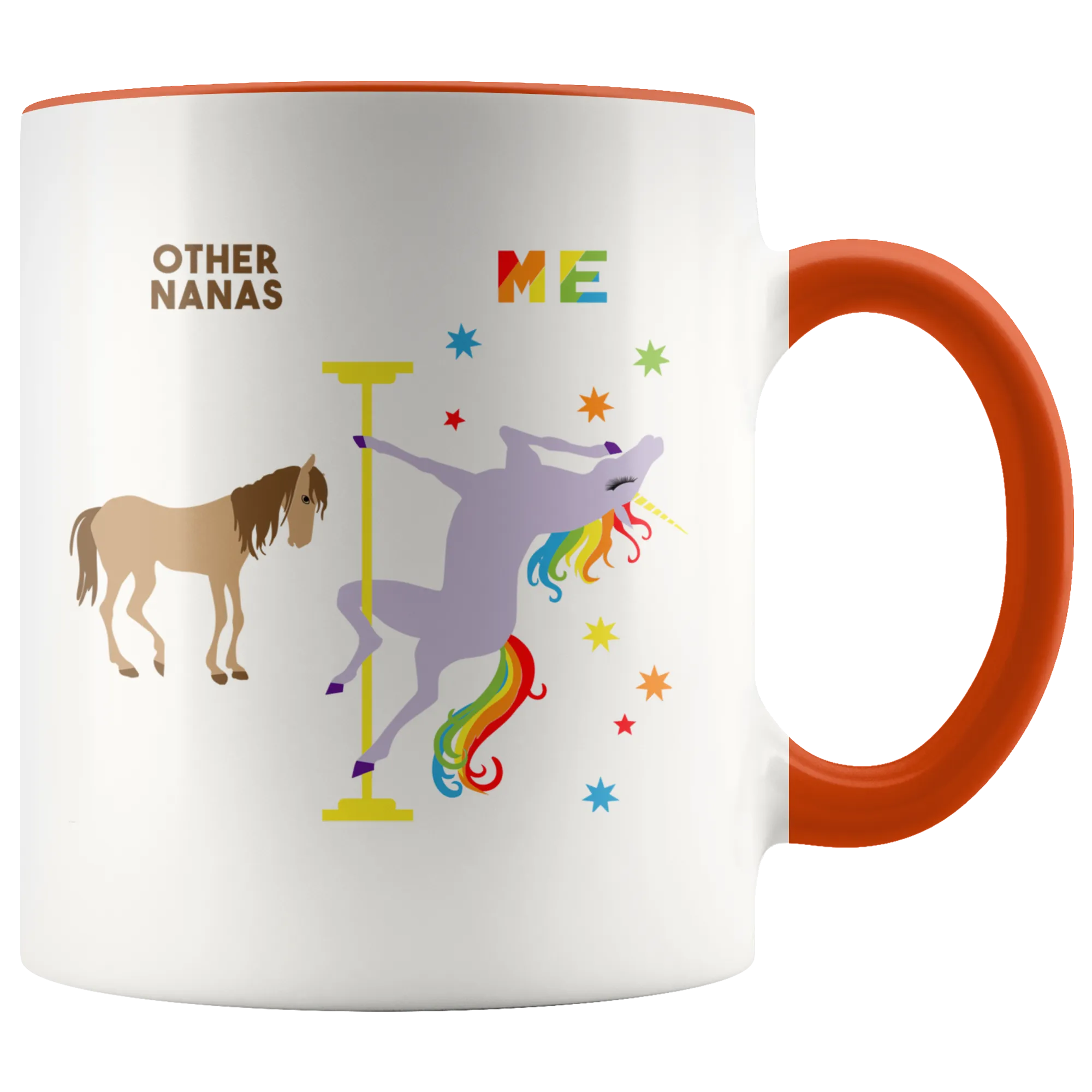 Nana Gift for Nana Mug Christmas Gift for Grandma Gift for Grandma Gift for Grandmother Gift Grandma Coffee Cup Pole Dancing Unicorn